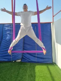 Aerial Yoga Instruction