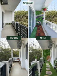 Artificial Greenery Installation