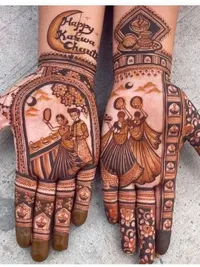 Festive Mehndi Design