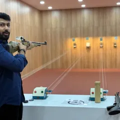 It was a pleasure to host community leader Mr. Omar Haris Nalapad. His enthusiasm for trying a new challenge was inspiring and highlights that the principles of focus and discipline in shooting apply to all fields of life.
