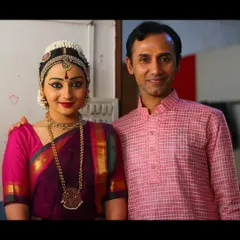 I am forever blessed to be the disciple of my Guru, Sri P. Praveen Kumar. His guidance shapes every aspect of my dance, from the choreography and aesthetics to the very spirit of my performance.