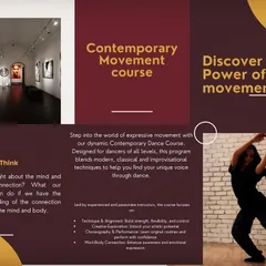 Discover the power of movement with our Contemporary Movement course, designed for all levels to help you find your unique voice through dance.