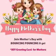 To celebrate all the wonderful mothers, I offer a special activity where kids can make their own DIY greeting card. It's a beautiful way for them to express their love, and it's included with their playtime.
