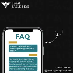 This FAQ answers a common question about dating while a divorce is pending in court in India. We provide clear answers to help you navigate the legal process with confidence.