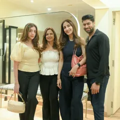 Smiles and good vibes from our one-year anniversary. Our studio is designed to be a welcoming place where people can connect and feel comfortable, making it ideal for any social event.