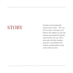 Mrinali's story is about discovering her true calling in yoga. She has been practicing and teaching since 2010 and is a key part of our teacher training faculty.