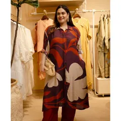 At the store launch for True Browns, a brand known for its beautiful prints and festive wear. I focus on coordinating events that reflect the label's unique identity and connect with its target audience.