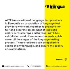 This post defines ALTE, the Association of Language Test Providers in Europe. ALTE establishes common standards to ensure the quality and fairness of language examinations, which we strictly follow.
