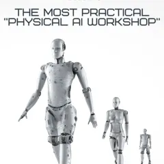 An overview of our most comprehensive 'Practical AI Workshop'. This multi-day event includes a final hackathon, giving participants the chance to apply their new skills in a competitive and creative environment, working with humanoid robot simulations.