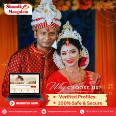 Wondering why you should choose us? We offer 100% verified profiles in a safe and secure environment. This focus on trust allows you to search for your life partner with complete peace of mind.