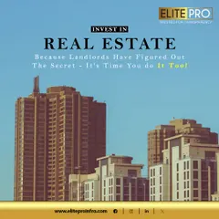 Investing in real estate is a proven path to building wealth. This image of towering commercial and residential buildings serves as a reminder that with the right guidance on property investment, you too can unlock the secret to long-term financial growth.