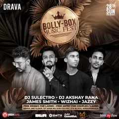 My Bolly-Box Music Fests are legendary. Here's a look at a packed night at Drava Lounge in Koramangala where I spun the best of Bollywood and Punjabi tracks alongside my crew.