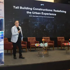 Speaking on Tall Building Constructions at the Concrete Day Celebration in Lucknow. It was a privilege to share my experience and interact with students, whose curious minds are the true foundation of our field.