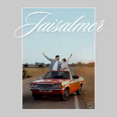 A vintage car on an open road in Jaisalmer. This shot for Prachi and Vivek captures the spirit of adventure and romance. Destination shoots like this are about creating an entire experience, not just a single photo.