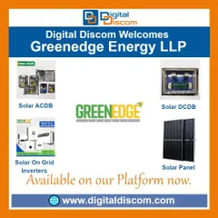 Welcome Greenedge Energy LLP, a provider of Solar ACDB, DCDB, on-grid inverters, and high-quality solar panels.
