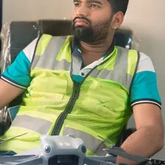 On the job at the Noida International Airport construction site. Being properly equipped with safety gear is part of my professional process for large-scale infrastructure projects.