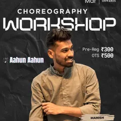 Announcing one of our popular Bollywood workshops on the classic track 'Ahun Ahun'. This poster gives you all the details for our weekend choreography sessions, including pricing and location.