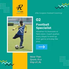 Our coaches are specialists in their sport. Our football mentors push every player to level up their game, focusing on technical skills and tactical awareness to help them play like pros.