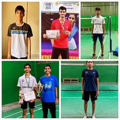 We had six students qualify for the main draw at the All India Junior Ranking Tournament in Bangalore. Two of them made it to the Top 8, showing the depth of talent we are building here.