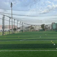 A view of our new, state-of-the-art turf football centre in Gurgaon. We provide top-quality facilities for our players to train on.