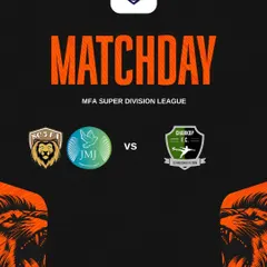 Matchday announcement for our MFA Super Division clash against Charkop FC. The build up to game day is always electric.