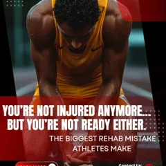 We understand that the absence of pain doesn't mean you are ready for the demands of your sport. This is the most common and critical mistake athletes make in their recovery journey, and it's the precise problem our comprehensive programs are designed to solve.