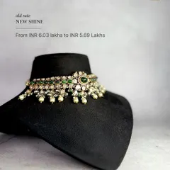When something this beautiful feels like a family heirloom, you know it is worth keeping close. My Kundan choker, detailed with emeralds and pearls, now shines brighter with our Old Rate, New Shine offer.