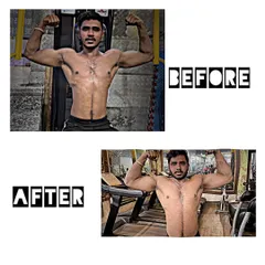 Quick, solid gains. In just one month, this client gained 5kg of lean muscle mass. A focused approach on compound lifts and proper diet can kickstart serious growth.