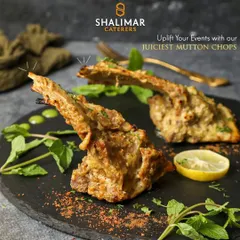 Uplift your events with our juiciest Mutton Chops. Marinated in a blend of rich spices and yogurt, these chops are grilled to tender perfection, offering a truly indulgent experience.