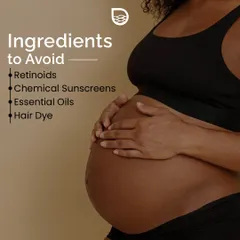 During pregnancy, it is crucial to avoid certain ingredients like retinoids and some chemical sunscreens. I guide my patients on safe and effective alternatives.