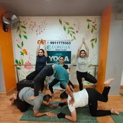 Together, we create shapes and build strength that we couldn't achieve alone. This group yoga pose is a beautiful display of trust, balance, and community.