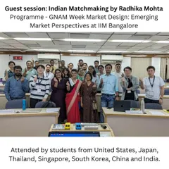 It was an honor to lead a guest session on Indian Matchmaking at IIM Bangalore. Engaging with a diverse classroom of students from the US, Japan, South Korea, and India shows that the curiosity about human connection is universal.