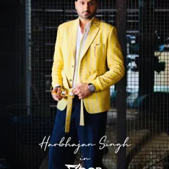 It was an honor to dress cricket legend Harbhajan Singh. He is seen here in a custom-tailored yellow striped blazer with a distinctive belted design, showcasing how we blend classic tailoring with a modern, sporty edge. This is a look that’s both dapper and defined.