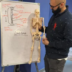 I'm not just here to make you sweat. I'm here to teach you the 'why' behind every movement. Understanding the anatomy and science of exercise is how you become your own expert and stay injury free for life.