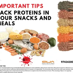 Protein is essential for keeping your body repaired and helping you feel full and satisfied. I help you find the best sources that fit your lifestyle, whether it's vegetarian options like lentils and paneer or non vegetarian choices like fish and eggs.