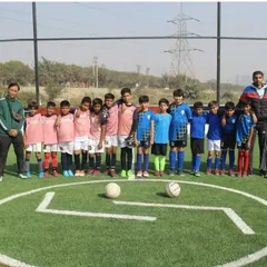 When you work hard, you earn the right to celebrate. Here is one of our winning teams posing with their coaches after a successful tournament. More wins to come.