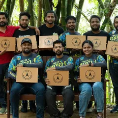 Our members at the MotoCamp 2024, an event by the Motorcycle Tourers Association, holding their achievement boxes. We are proud of our riders who participate in such prestigious events.
