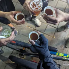 Cheers to a great ride. Stopping for a round of lemon tea at Chai Days is a cherished ritual for us, a perfect way to wrap up a night of cycling and conversation.