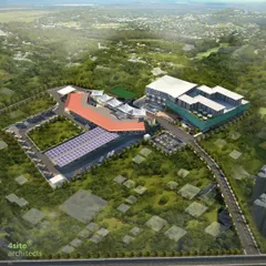 This is my proposed master plan to resolve the urban chaos of the Khadgarha bus terminal in Ranchi. The design separates pedestrian and vehicular traffic and integrates a new commercial complex, creating a safer, more efficient, and revenue-generating public transport hub.