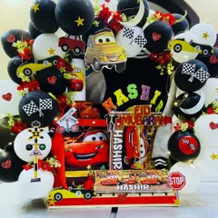 Special occasions call for something special. This 'Cars' themed Eid hamper is thoughtfully curated and beautifully wrapped to make your Eidi extra special.