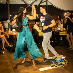 Here I am, sharing a dance and a smile on the floor. These socials are my passion, a place for everyone to connect, have fun, and shine, no matter their skill level.