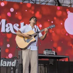 Singing my heart out at Zomaland. Performing at festivals allows me to connect with so many new people who are there to discover and enjoy live music.