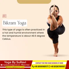 An introduction to Bikram Yoga, which is practiced in a hot, humid environment to deepen stretches and promote detoxification.