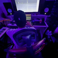 Locked in at the studio, working on new music. This is my happy place, where I can experiment with different sounds and build tracks from scratch. The grind never stops.
