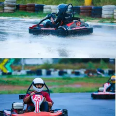 The concentration is intense when the track is wet. Every turn requires precision to avoid a spin-out, making for an incredibly rewarding driving experience.