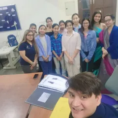 A group selfie with the bright and talented students at Janki Devi Vocational Centre. My goal is to create an interactive and supportive environment where young designers feel empowered to ask questions and refine their creative voice.