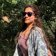 A sunny moment on a forest trail. Being in nature, surrounded by trees and sunlight, is deeply restorative and a key part of the healing journey on my retreats.