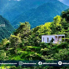 Imagine a serene getaway nestled in nature. We make it possible with our custom container homes, engineered to be placed in remote locations while providing all the comforts of a modern house.