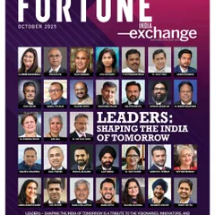 We were honored to have our founder, Rachna Agarwal, featured on the cover of Fortune India Exchange as one of the "Leaders: Shaping the India of Tomorrow."