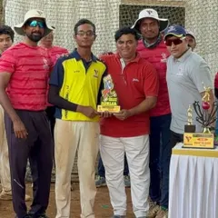 A young talent from the U-14 category is awarded Best Bowler for his impressive wicket-taking ability throughout the tournament.